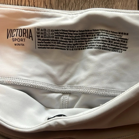 Victorias Secret Sport Tight Legging Medium Rise Mesh Size Medium - Picture 4 of 9